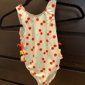 Harper Canyon size 7, baby blue cherries with bows